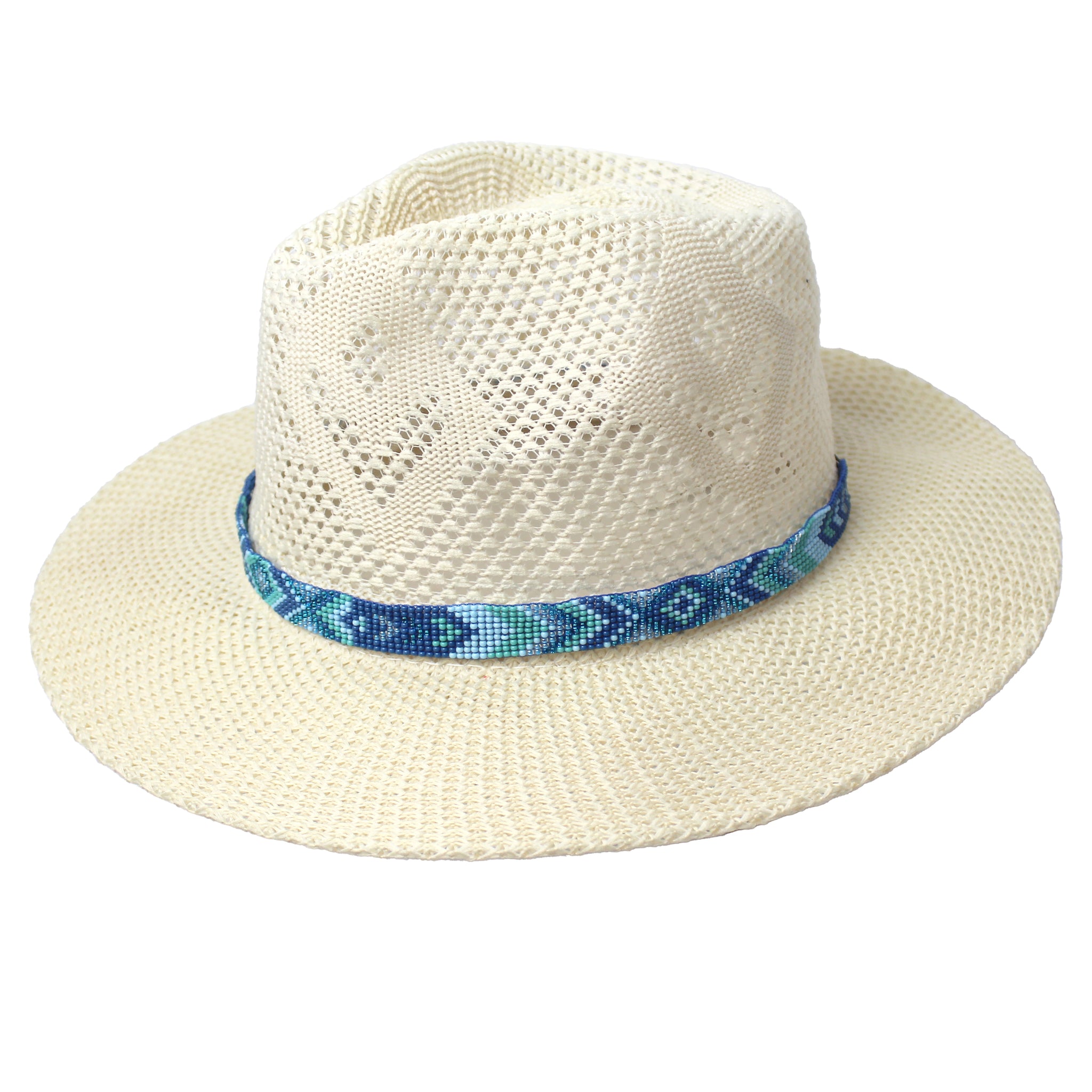 AMERI ★ MEDI BEADS STRING STRAW HAT ◾︎ new item ◾︎ Ameri VINTAGE MEDI BEADS STRING STRAW HAT