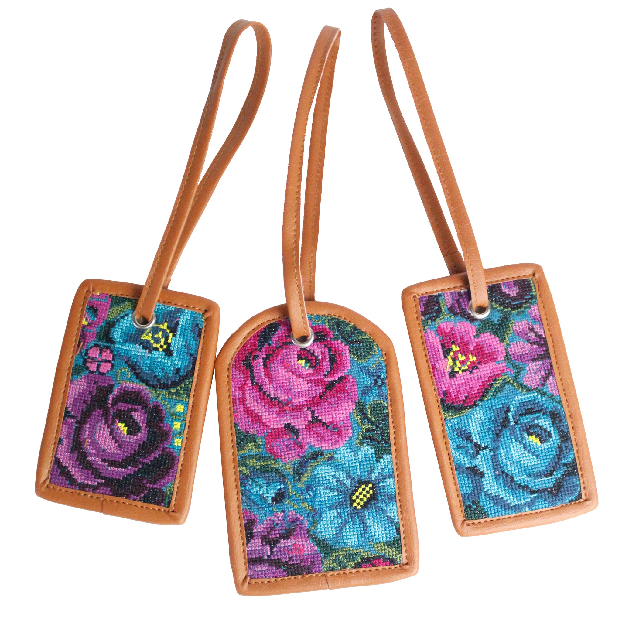 Luggage Tags - Set of 3 – Handmade by Friendship Bridge®