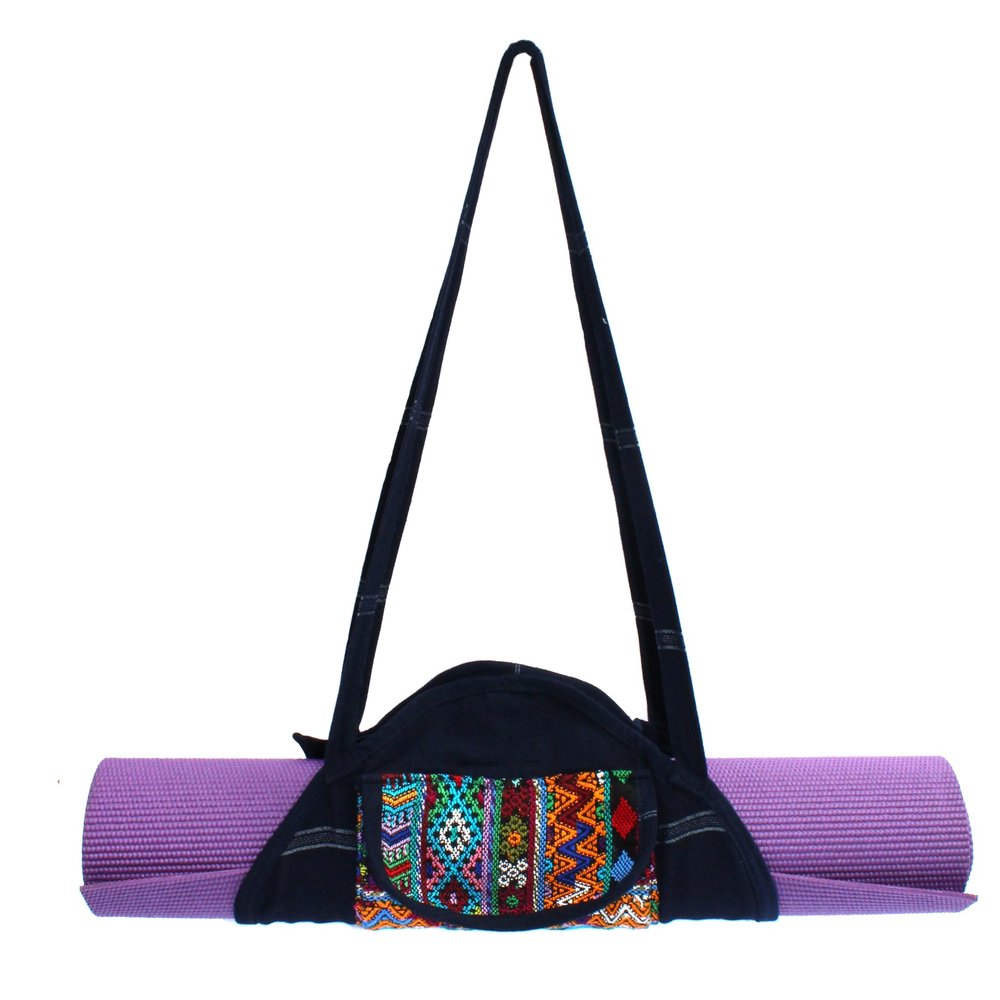 Alma Yoga Mat Carrier – Handmade by Friendship Bridge®