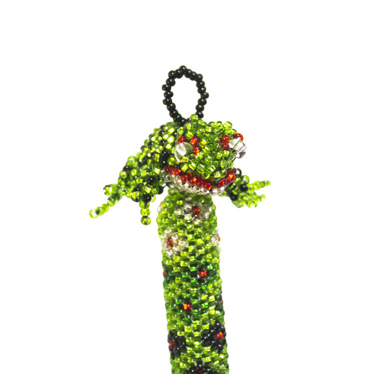 Green Monster Doorable beaded pen – AustralianDahlia