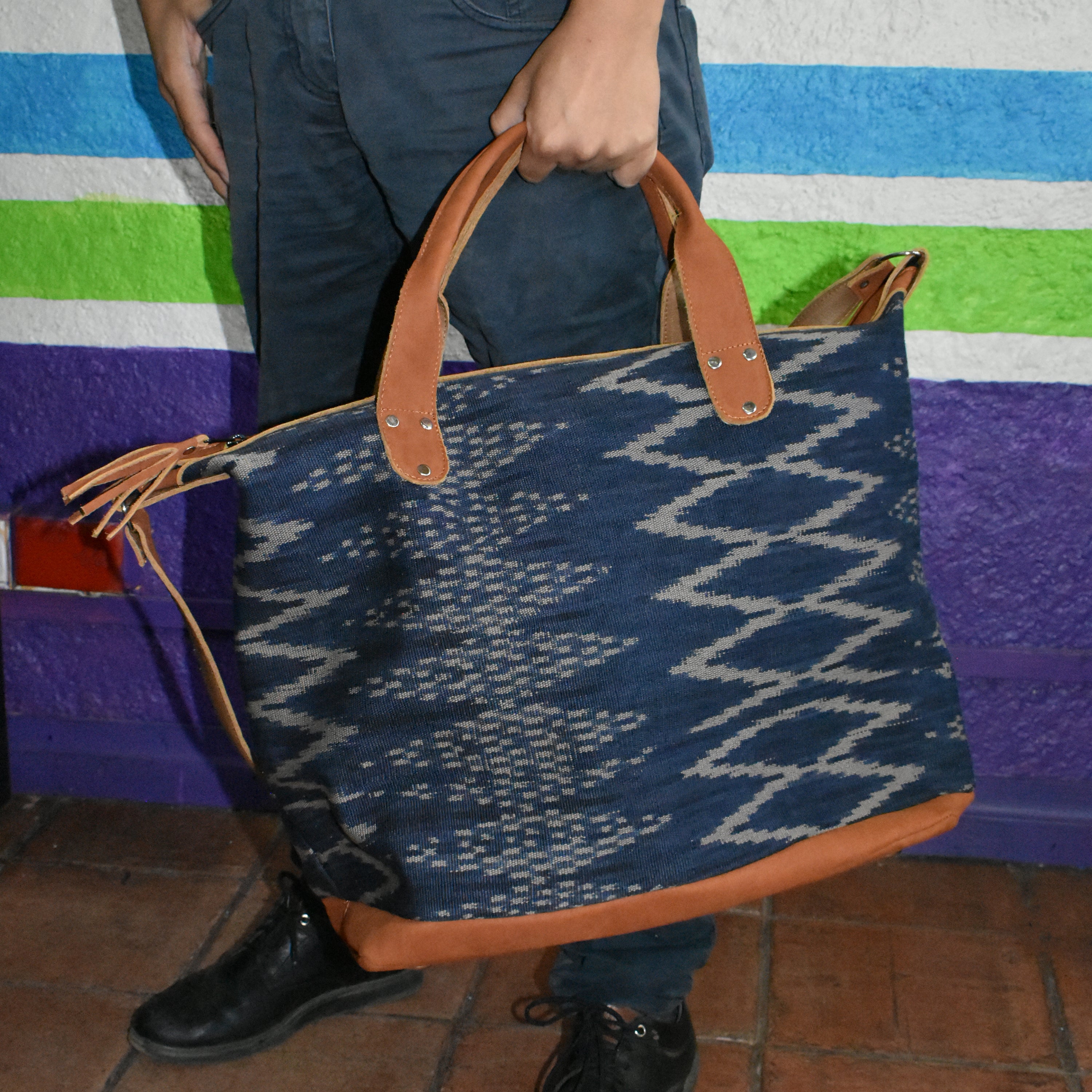 ikat bag: Airplane Bag